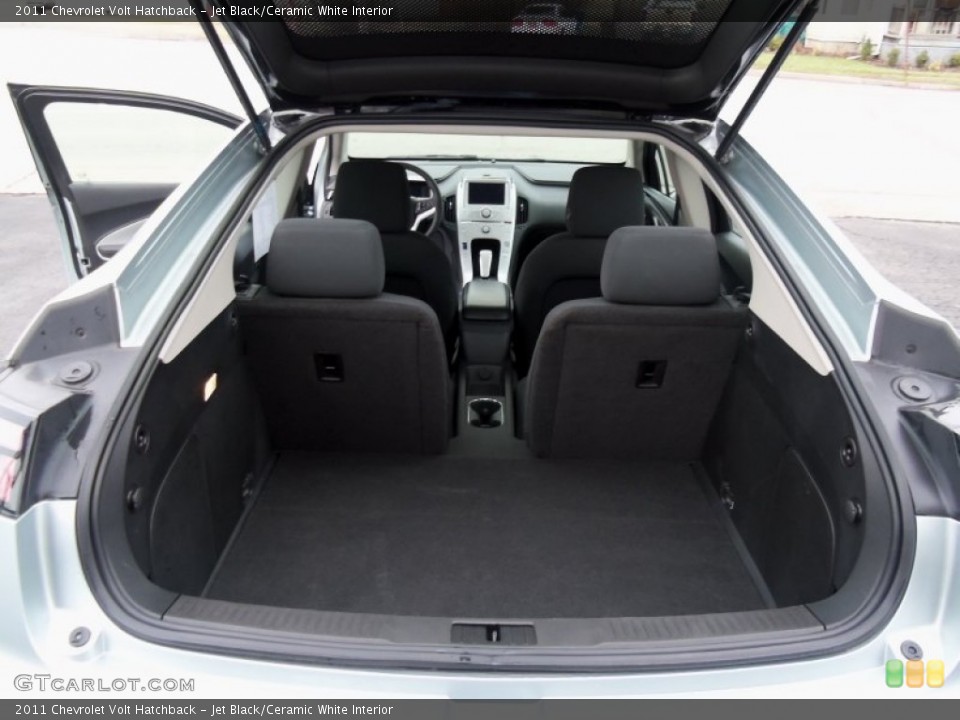 Jet Black/Ceramic White Interior Trunk for the 2011 Chevrolet Volt Hatchback #75056008