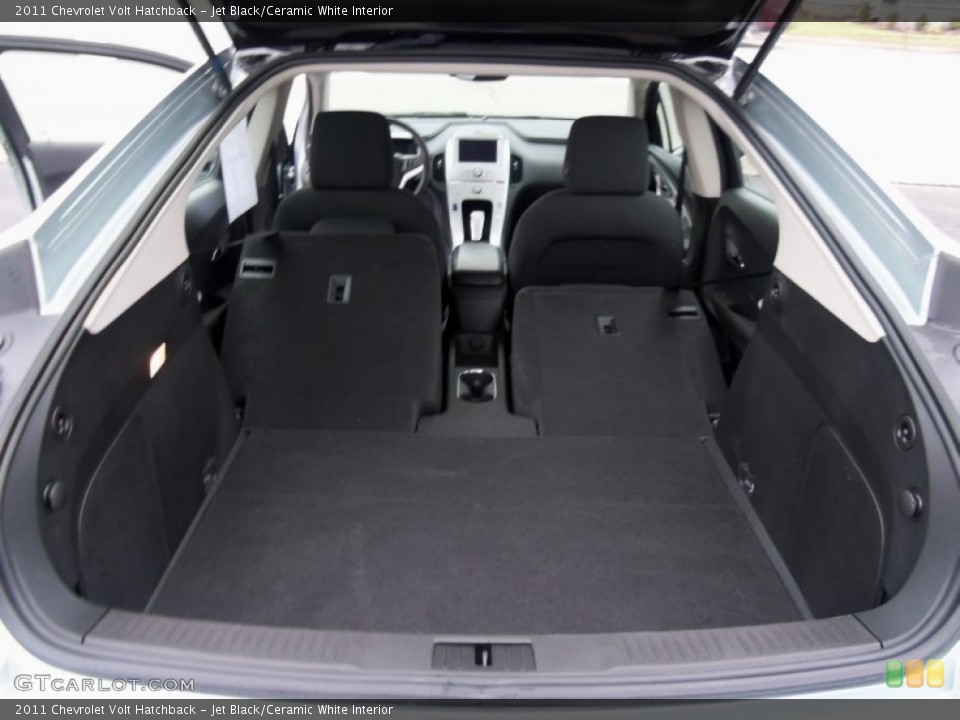 Jet Black/Ceramic White Interior Trunk for the 2011 Chevrolet Volt Hatchback #75056027