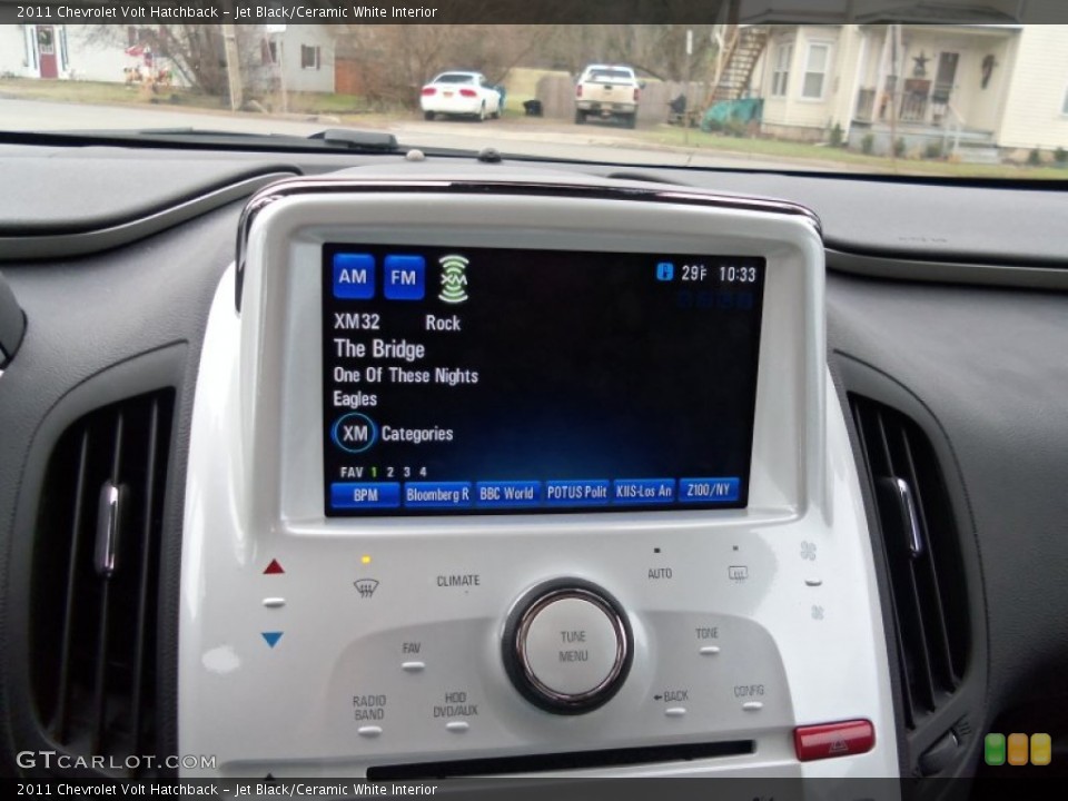 Jet Black/Ceramic White Interior Audio System for the 2011 Chevrolet Volt Hatchback #75056252