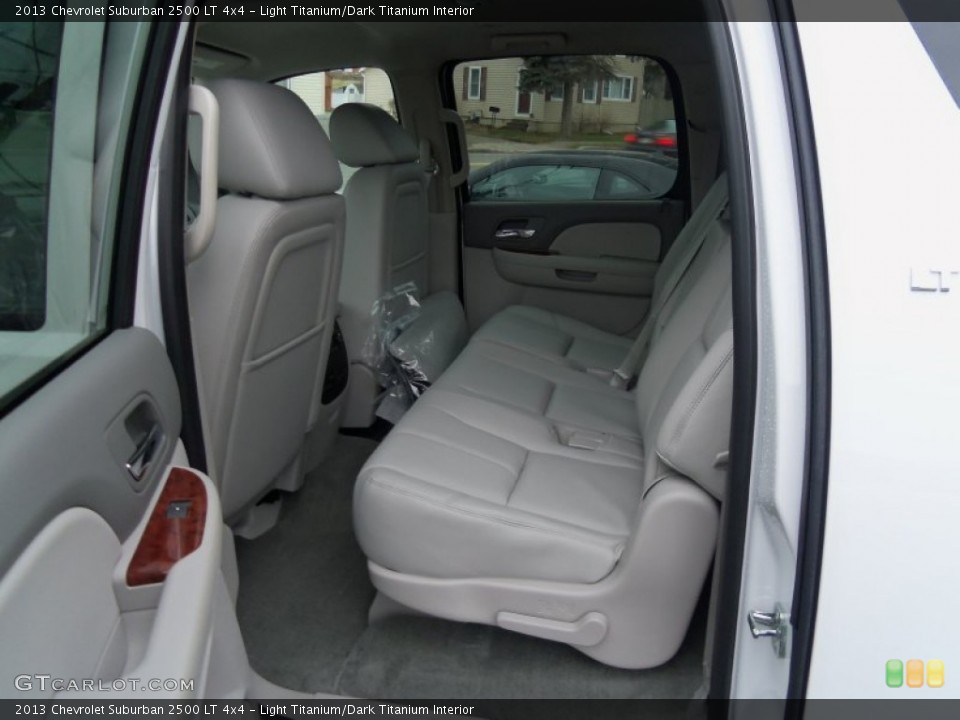 Light Titanium/Dark Titanium Interior Rear Seat for the 2013 Chevrolet Suburban 2500 LT 4x4 #75058112
