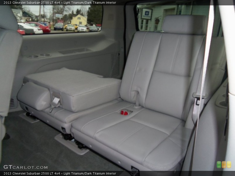 Light Titanium/Dark Titanium Interior Rear Seat for the 2013 Chevrolet Suburban 2500 LT 4x4 #75058175