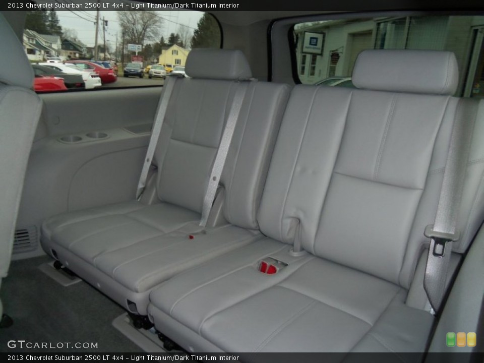 Light Titanium/Dark Titanium Interior Rear Seat for the 2013 Chevrolet Suburban 2500 LT 4x4 #75058190