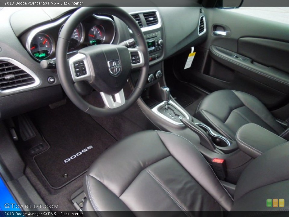 Black Interior Prime Interior for the 2013 Dodge Avenger SXT V6 #75059238