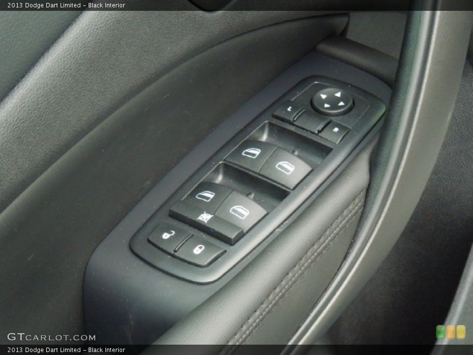 Black Interior Controls for the 2013 Dodge Dart Limited #75059887