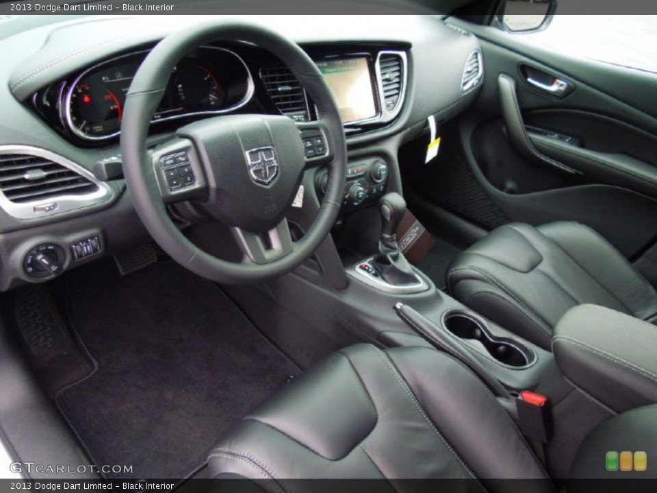 Black Interior Prime Interior for the 2013 Dodge Dart Limited #75060140