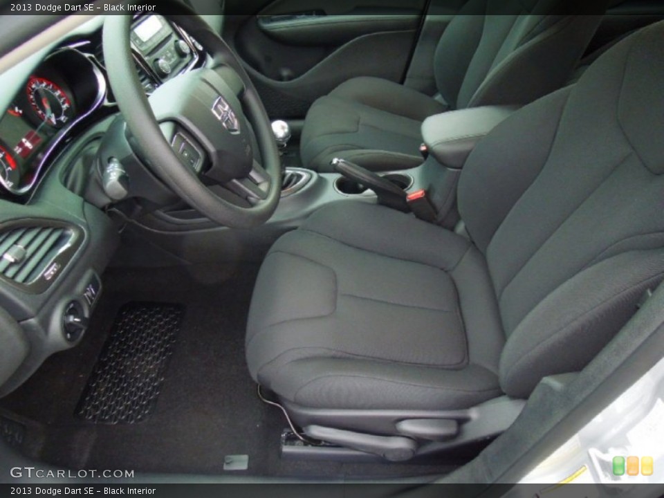 Black Interior Photo for the 2013 Dodge Dart SE #75060680