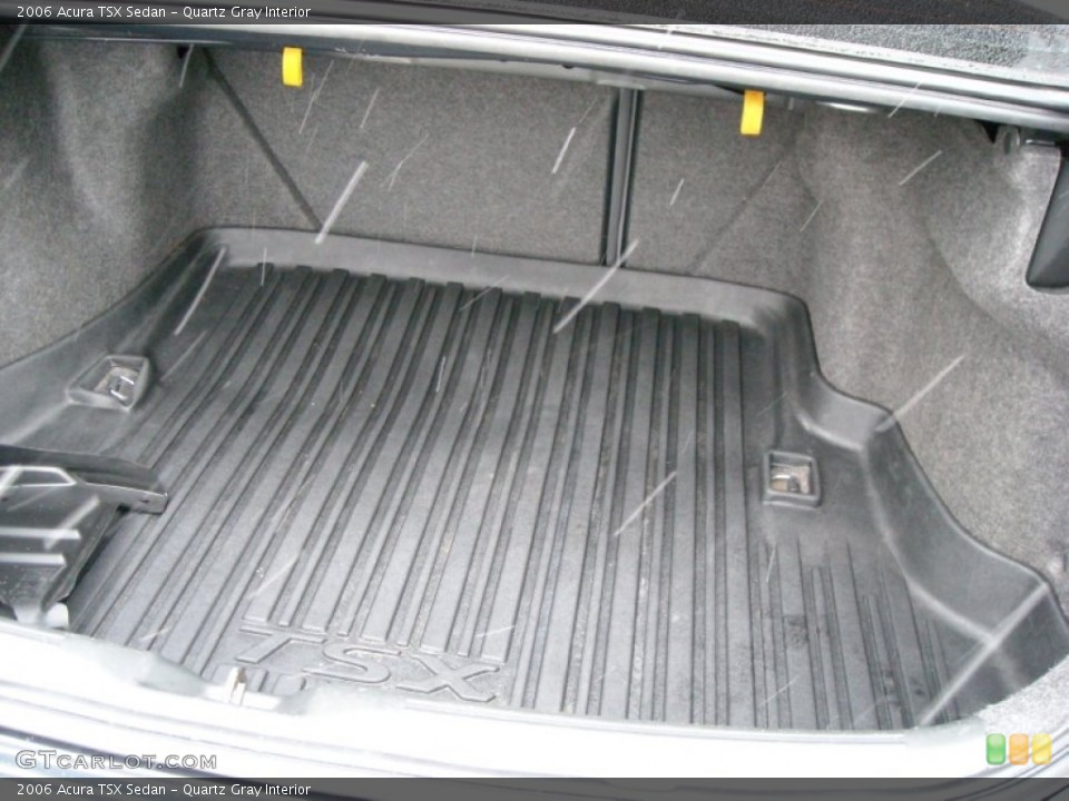 Quartz Gray Interior Trunk for the 2006 Acura TSX Sedan #75061067