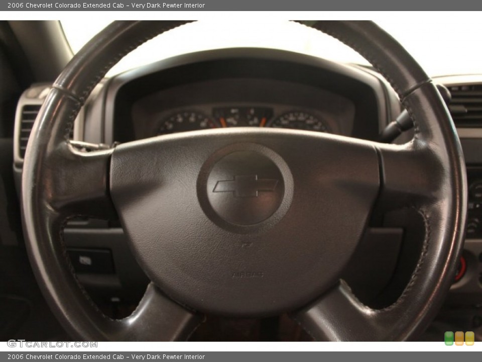 Very Dark Pewter Interior Steering Wheel for the 2006 Chevrolet Colorado Extended Cab #75061484