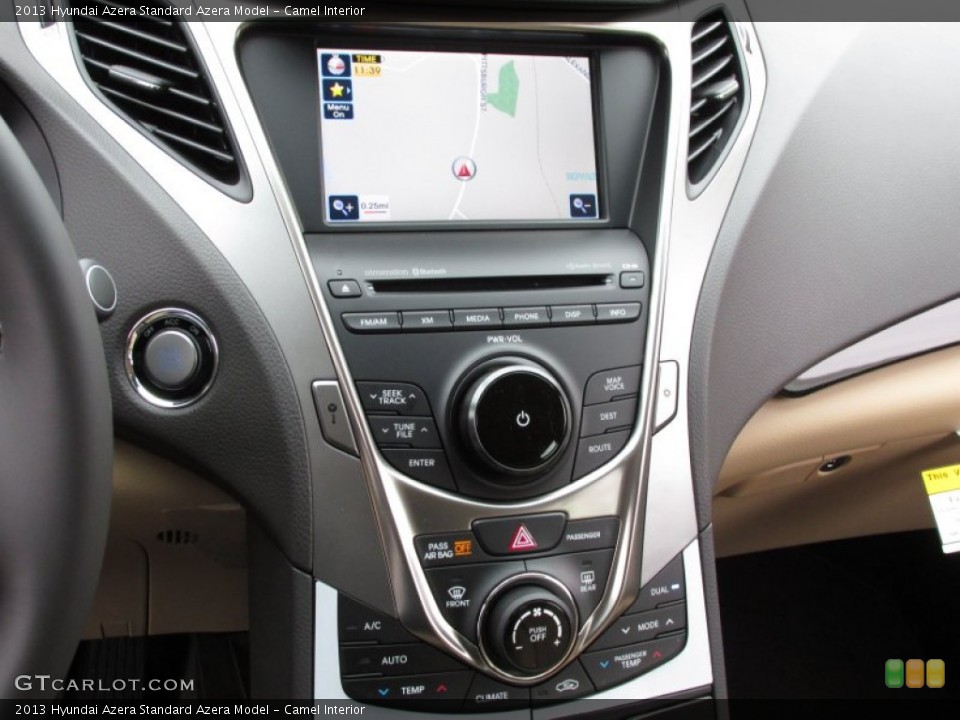 Camel Interior Controls for the 2013 Hyundai Azera  #75063702