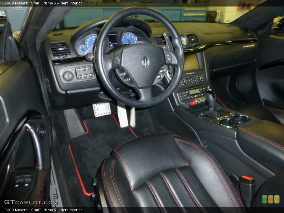 Nero Interior Prime Interior for the 2009 Maserati GranTurismo S #75064716