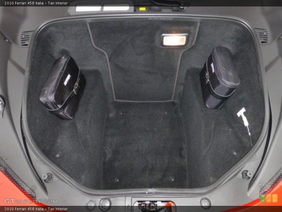 Tan Interior Trunk for the 2010 Ferrari 458 Italia #75065198