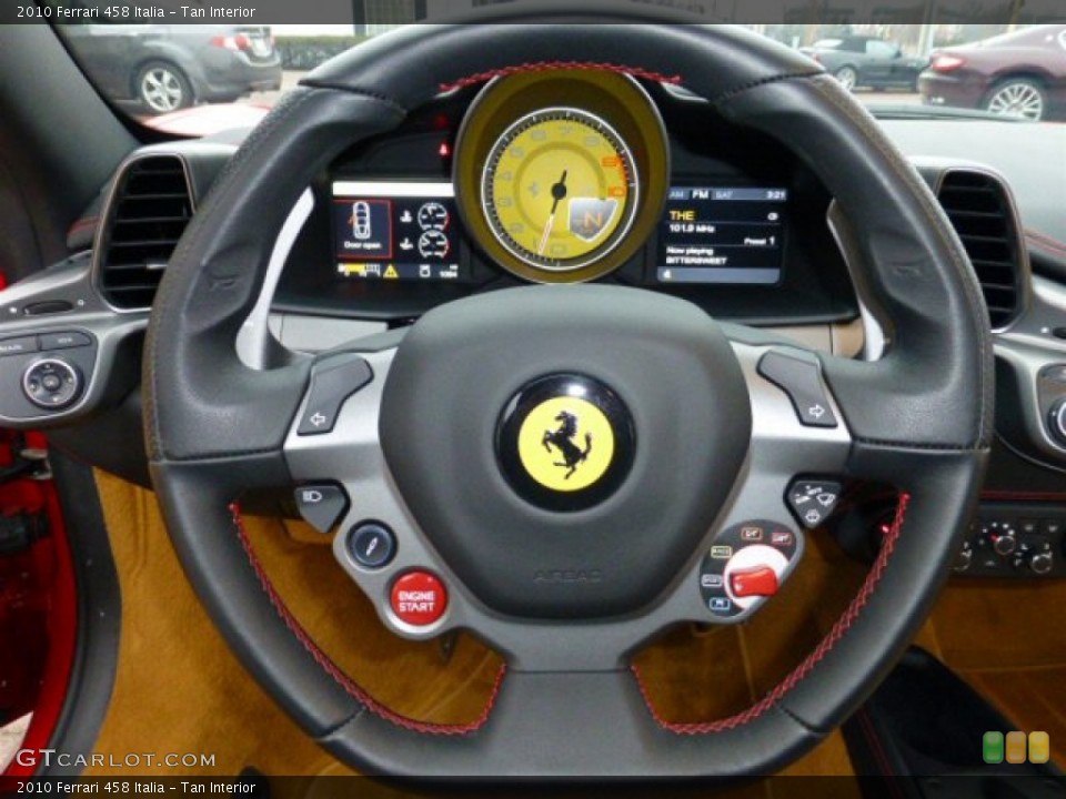 Tan Interior Steering Wheel for the 2010 Ferrari 458 Italia #75065379