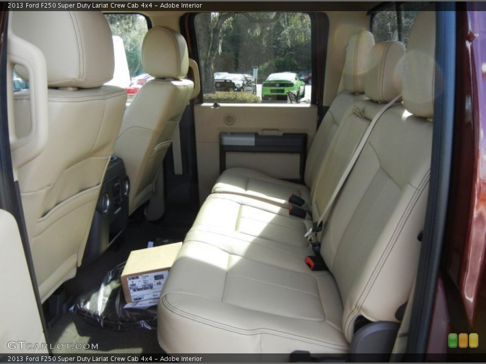 Adobe Interior Rear Seat for the 2013 Ford F250 Super Duty Lariat Crew Cab 4x4 #75070274
