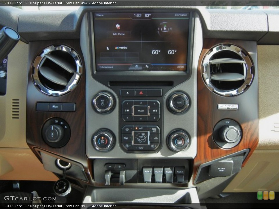 Adobe Interior Controls for the 2013 Ford F250 Super Duty Lariat Crew Cab 4x4 #75070316