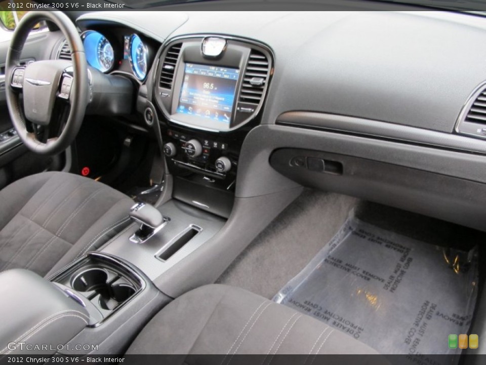 Black Interior Dashboard for the 2012 Chrysler 300 S V6 #75079048
