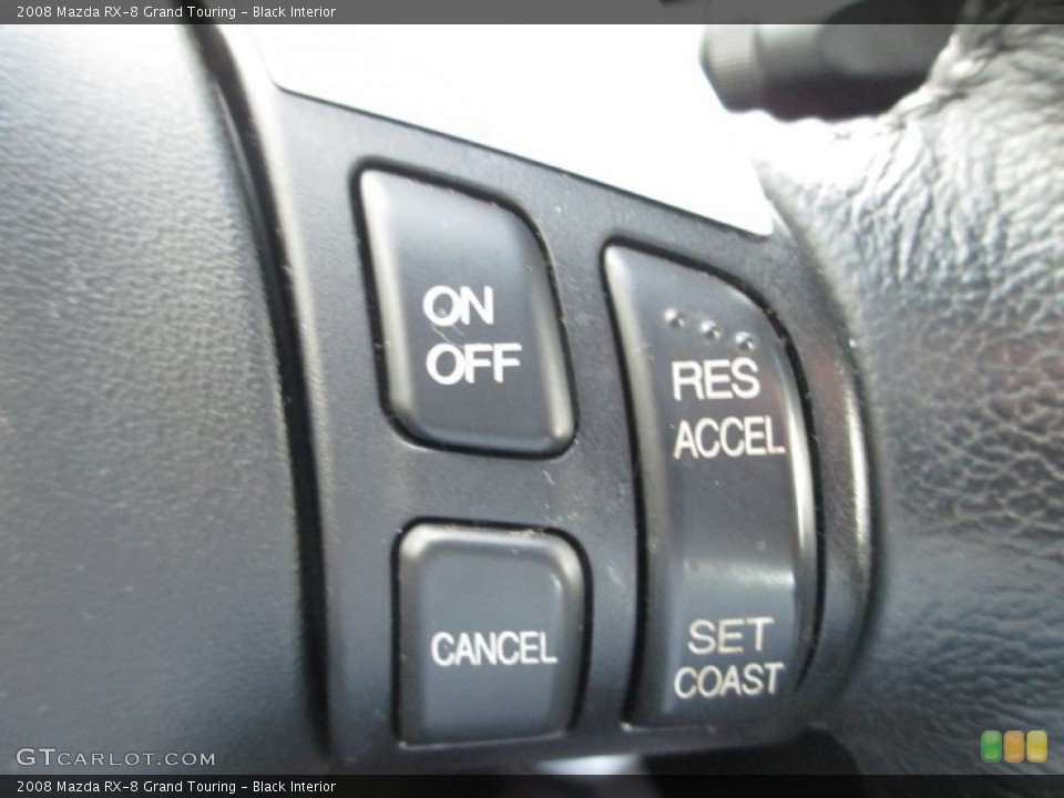 Black Interior Controls for the 2008 Mazda RX-8 Grand Touring #75085605