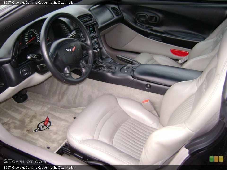 Light Gray 1997 Chevrolet Corvette Interiors
