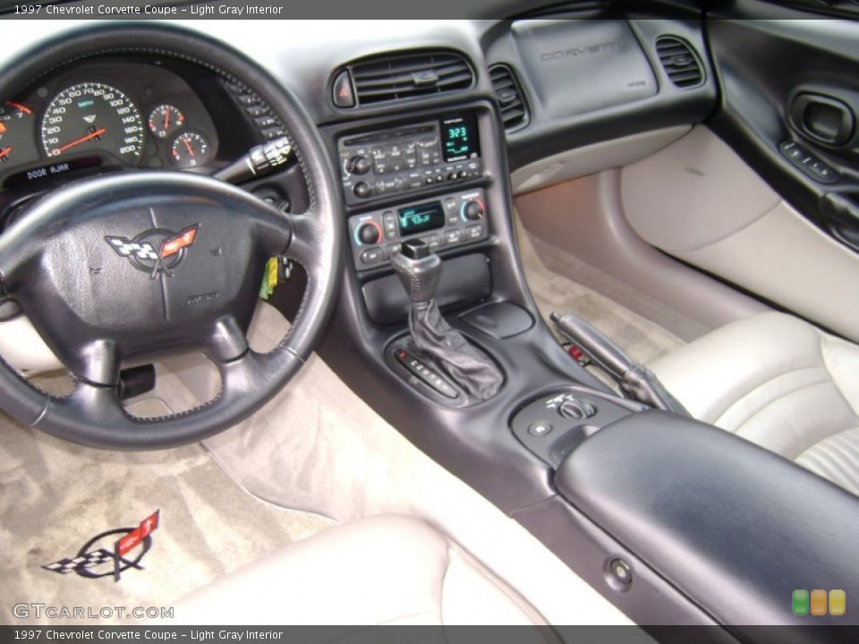 Light Gray Interior Dashboard for the 1997 Chevrolet Corvette Coupe #75104743