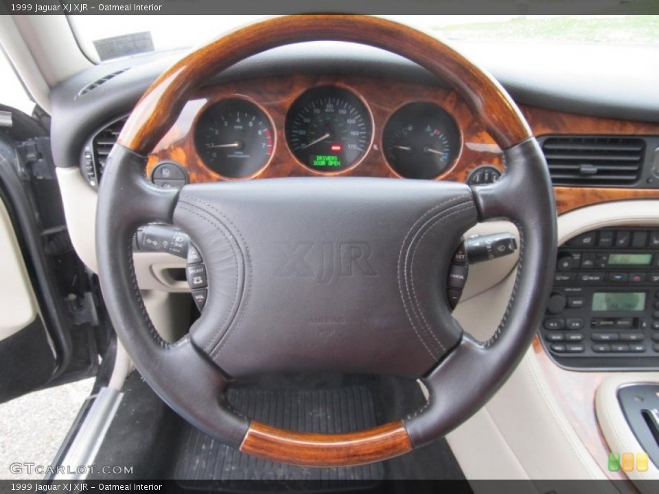 Oatmeal Interior Steering Wheel for the 1999 Jaguar XJ XJR #75105935