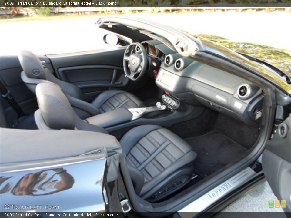Black Interior Photo for the 2009 Ferrari California  #75110022