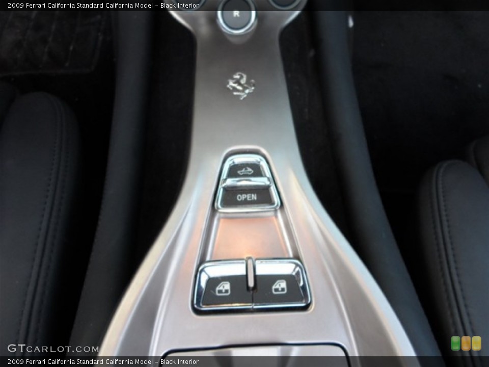Black Interior Controls for the 2009 Ferrari California  #75110147