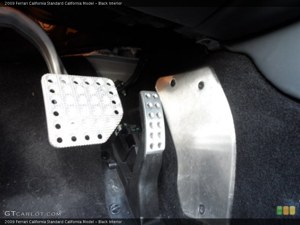 Black Interior Controls for the 2009 Ferrari California  #75110178