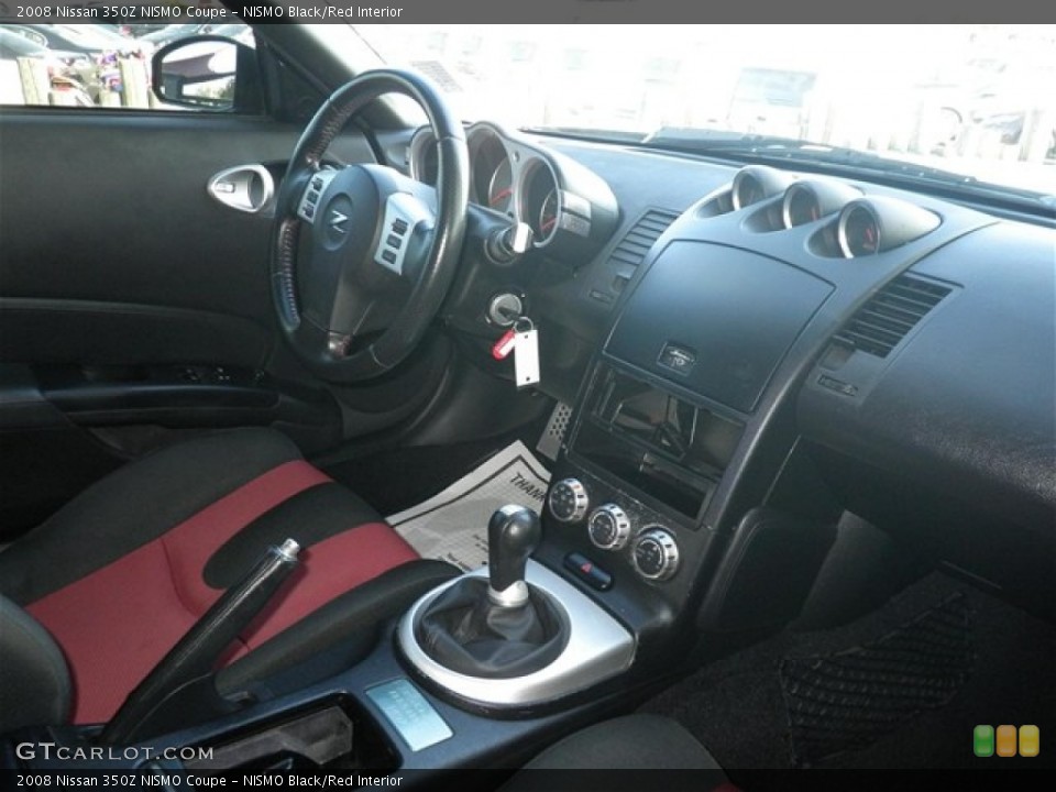 NISMO Black/Red Interior Dashboard for the 2008 Nissan 350Z NISMO Coupe #75113124