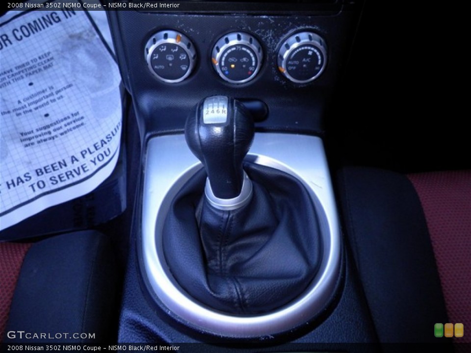 NISMO Black/Red Interior Transmission for the 2008 Nissan 350Z NISMO Coupe #75113343