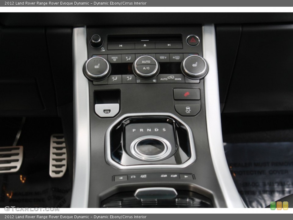 Dynamic Ebony/Cirrus Interior Transmission for the 2012 Land Rover Range Rover Evoque Dynamic #75116014