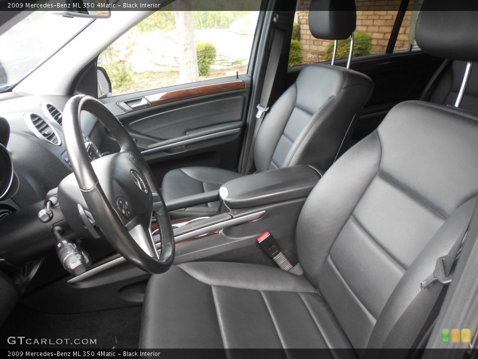 Black Interior Photo for the 2009 Mercedes-Benz ML 350 4Matic #75118005