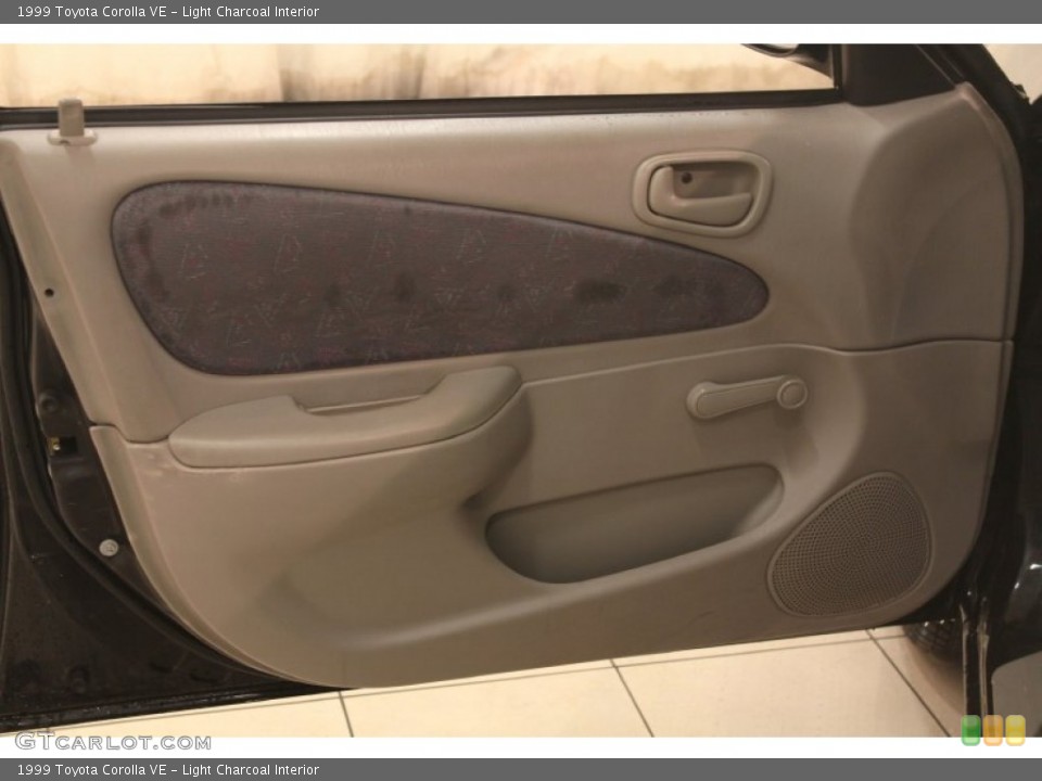 Light Charcoal Interior Door Panel for the 1999 Toyota Corolla VE #75120633