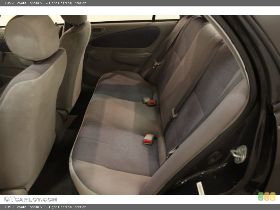 Light Charcoal Interior Rear Seat for the 1999 Toyota Corolla VE #75120679