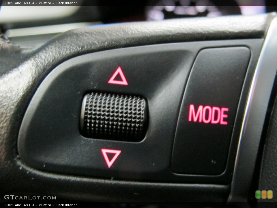 Black Interior Controls for the 2005 Audi A8 L 4.2 quattro #75125233