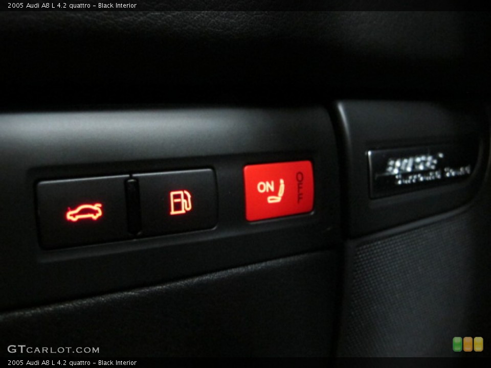 Black Interior Controls for the 2005 Audi A8 L 4.2 quattro #75125286