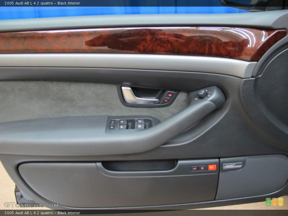 Black Interior Door Panel for the 2005 Audi A8 L 4.2 quattro #75125313
