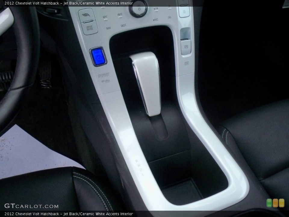 Jet Black/Ceramic White Accents Interior Transmission for the 2012 Chevrolet Volt Hatchback #75126849