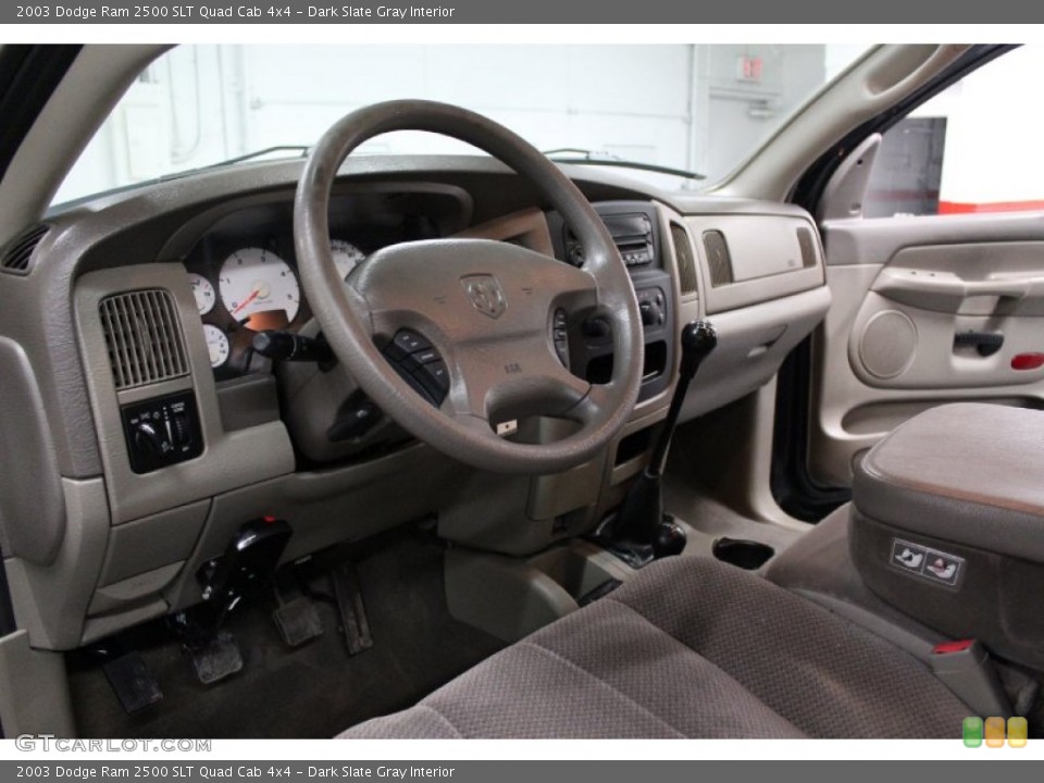 Dark Slate Gray Interior Photo for the 2003 Dodge Ram 2500 SLT Quad Cab 4x4 #75127554