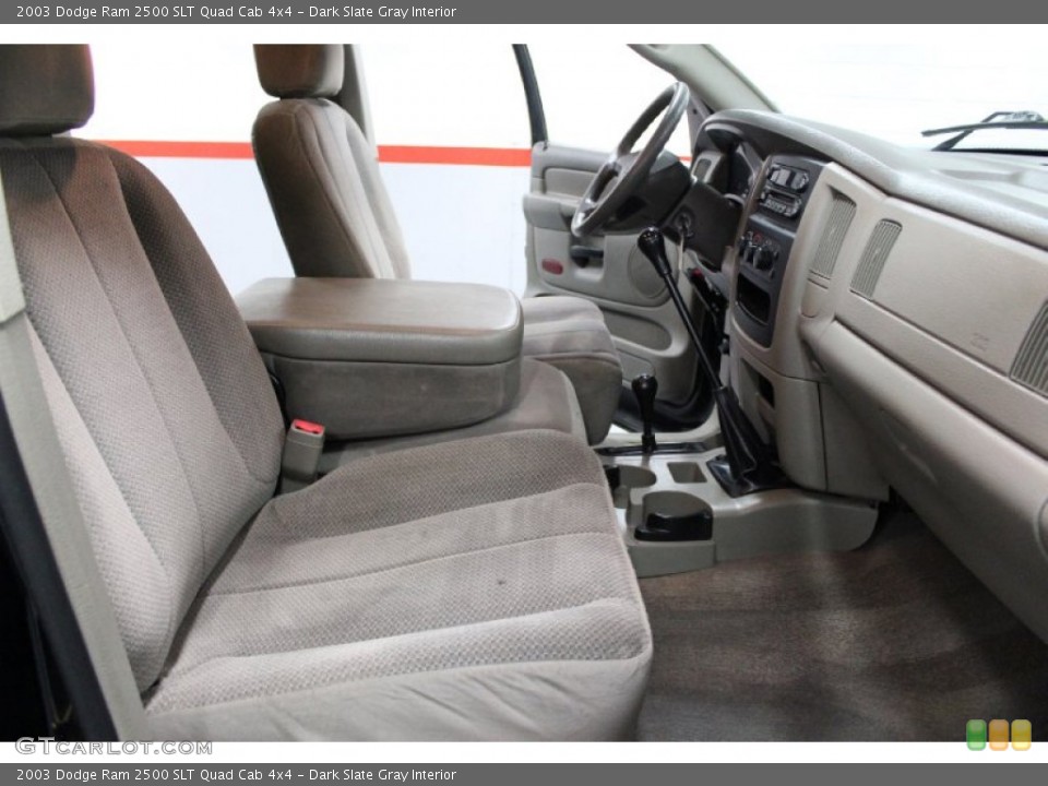 Dark Slate Gray Interior Photo for the 2003 Dodge Ram 2500 SLT Quad Cab 4x4 #75127801
