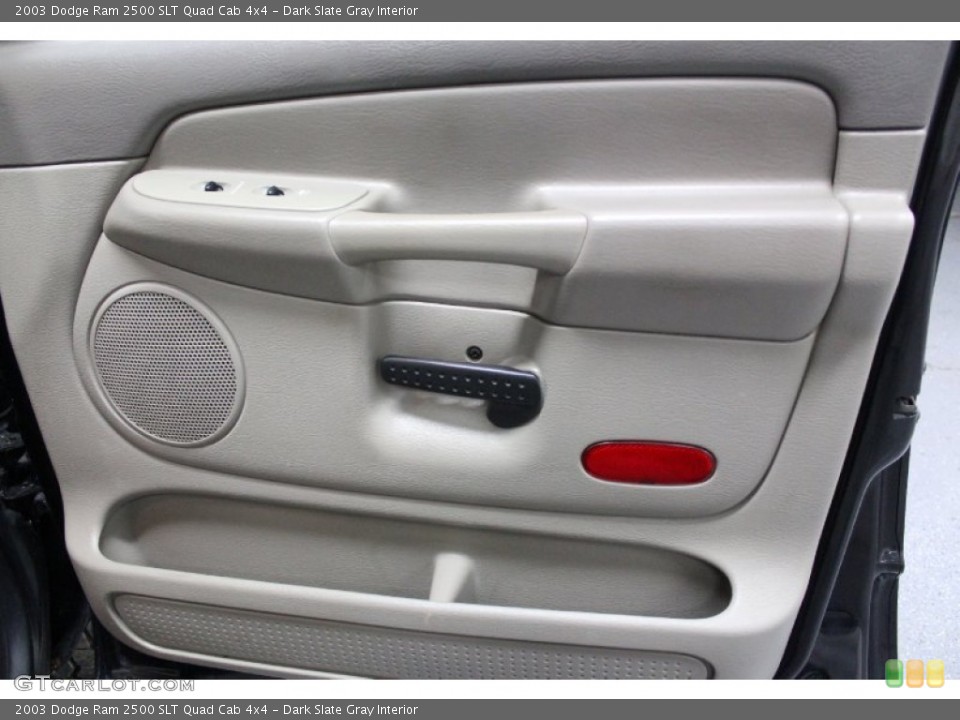 Dark Slate Gray Interior Door Panel for the 2003 Dodge Ram 2500 SLT Quad Cab 4x4 #75127829