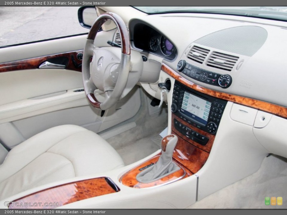 Stone Interior Photo for the 2005 Mercedes-Benz E 320 4Matic Sedan #75134806