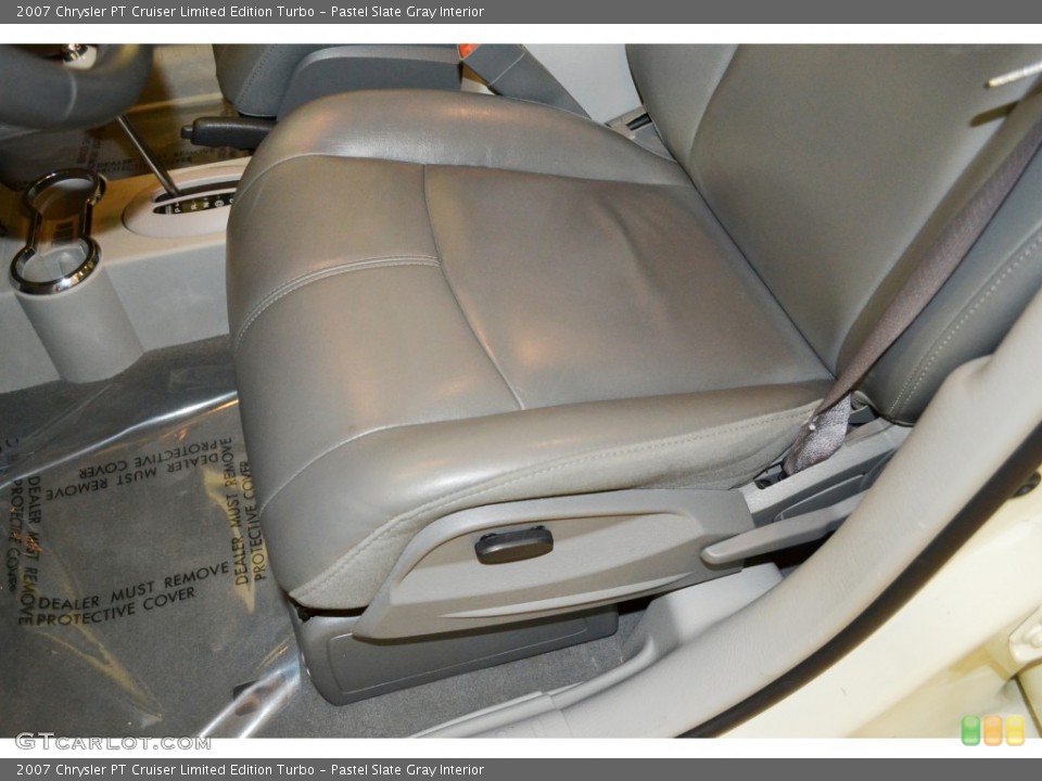 Pastel Slate Gray Interior Front Seat for the 2007 Chrysler PT Cruiser Limited Edition Turbo #75139823
