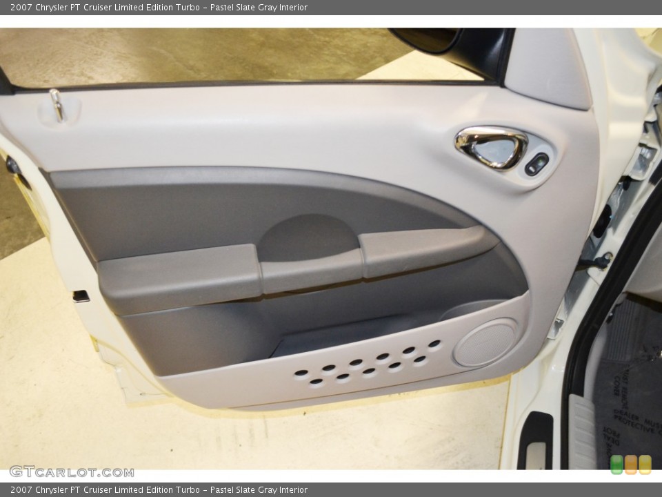 Pastel Slate Gray Interior Door Panel for the 2007 Chrysler PT Cruiser Limited Edition Turbo #75139860