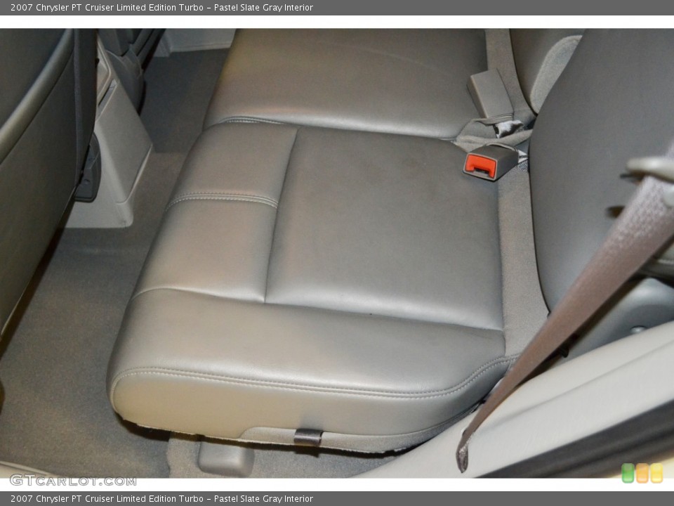 Pastel Slate Gray Interior Rear Seat for the 2007 Chrysler PT Cruiser Limited Edition Turbo #75139902