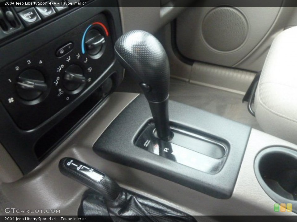Taupe Interior Transmission for the 2004 Jeep Liberty Sport 4x4 #75142734