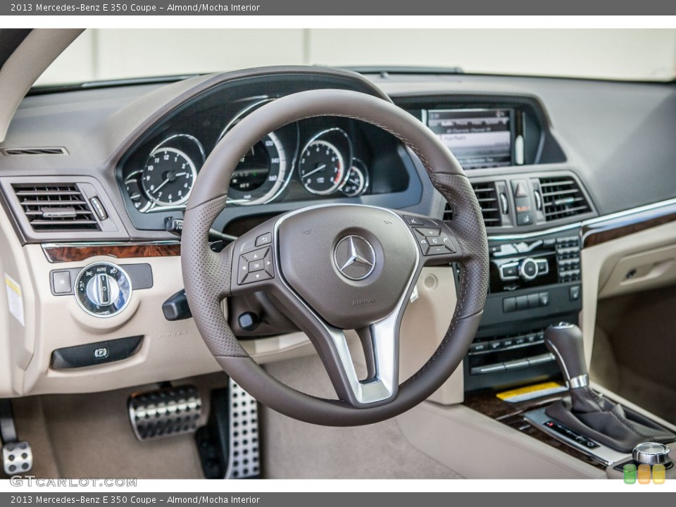 Almond/Mocha Interior Steering Wheel for the 2013 Mercedes-Benz E 350 Coupe #75143418