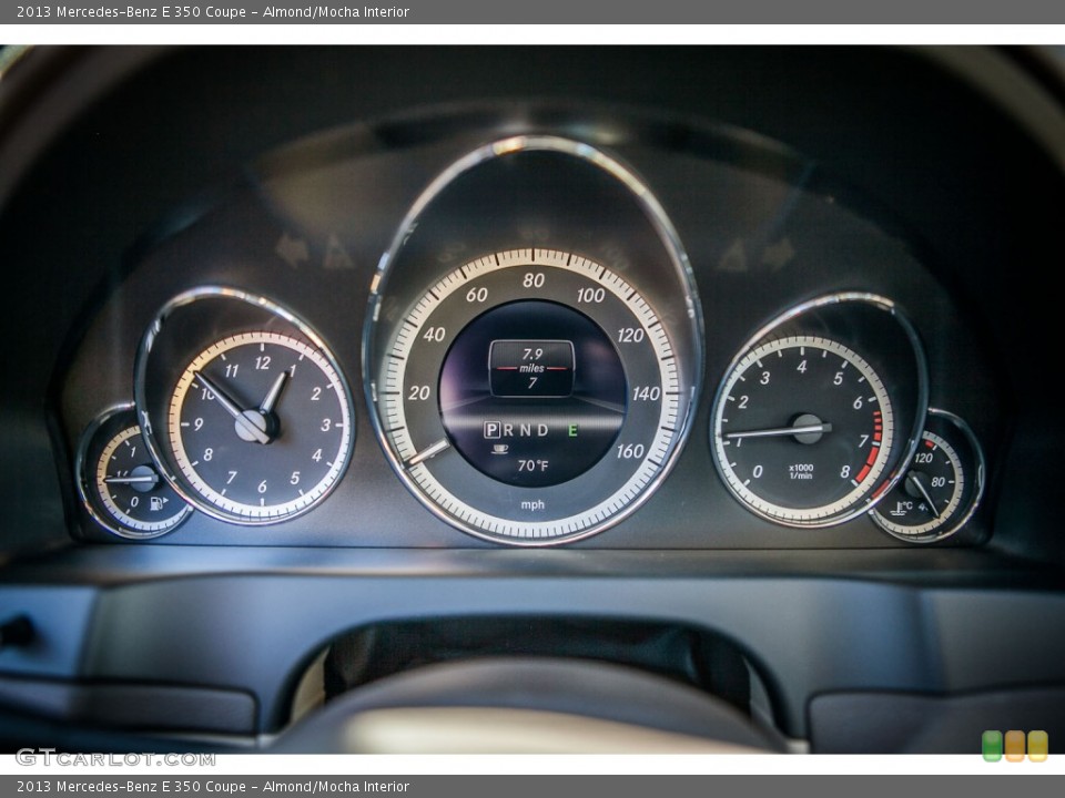 Almond/Mocha Interior Gauges for the 2013 Mercedes-Benz E 350 Coupe #75143427
