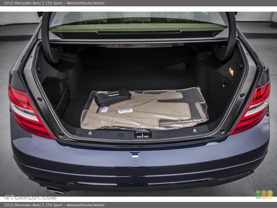 Almond/Mocha Interior Trunk for the 2013 Mercedes-Benz C 250 Sport #75143751