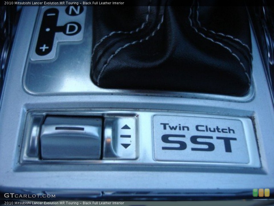 Black Full Leather Interior Transmission for the 2010 Mitsubishi Lancer Evolution MR Touring #75144151
