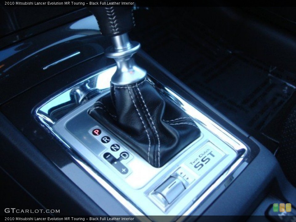 Black Full Leather Interior Transmission for the 2010 Mitsubishi Lancer Evolution MR Touring #75144156