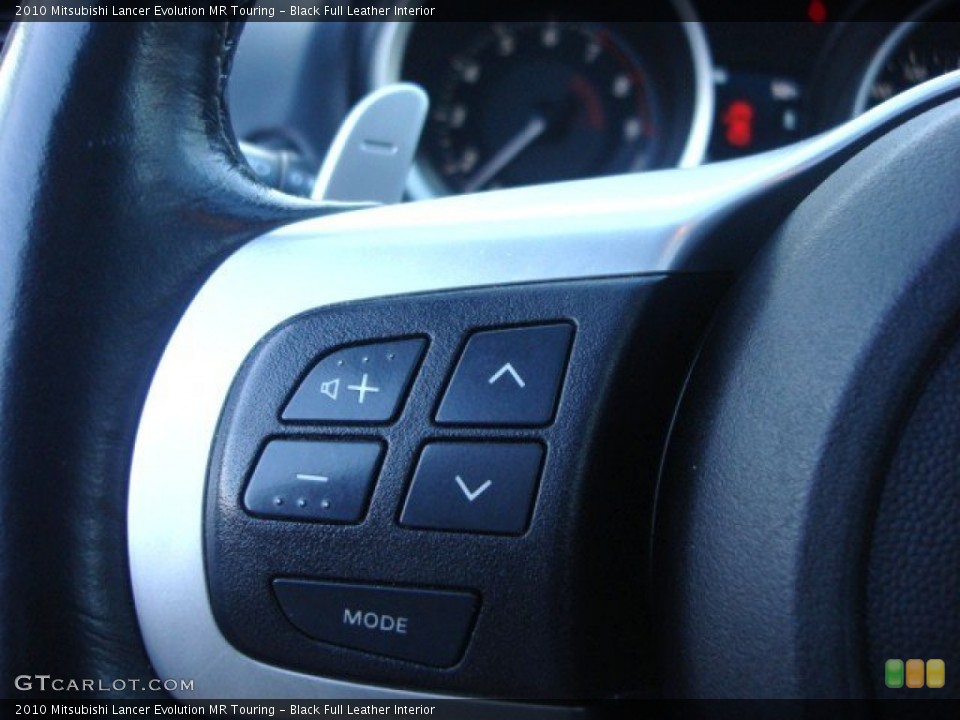 Black Full Leather Interior Controls for the 2010 Mitsubishi Lancer Evolution MR Touring #75144165